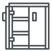 Range of cabinet doors including plain face and profiled designs