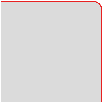 Laminate benchtop profile P251, 2.5mm radius, 25mm–38mm thickness